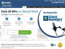 Tablet Screenshot of 1dental.com